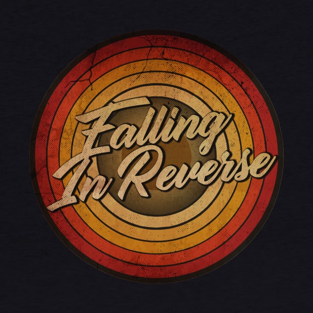 arjunthemaniac,circle retro faded Falling In Reverse by arjunthemaniac